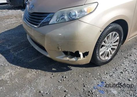 2012 Toyota Sienna Xle V6 8 Passenger из США, поврежденный, VIN 5TDYK3DCXCS234828